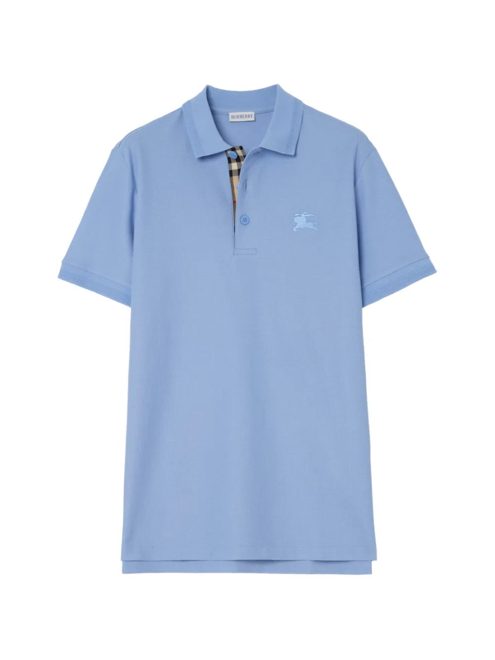 Burberry cotton polo shirt - Blu