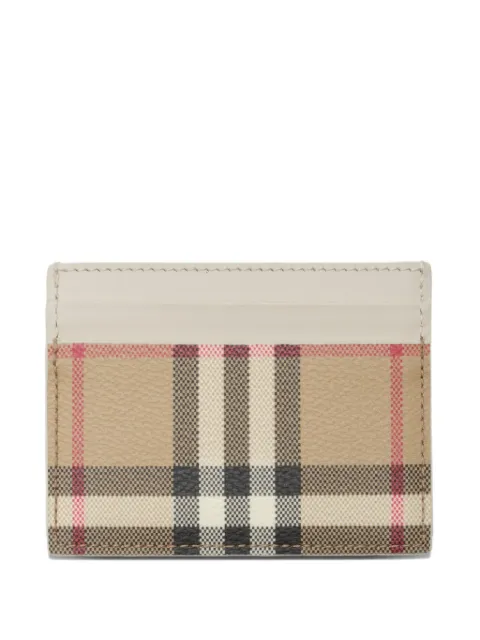 Burberry porte-cartes colour block