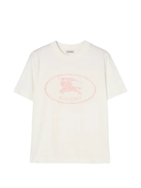 Burberry Knight-stamp cotton T-shirt