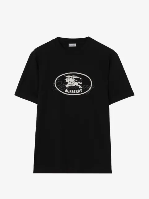 Burberry Knight stamp cotton T-shirt