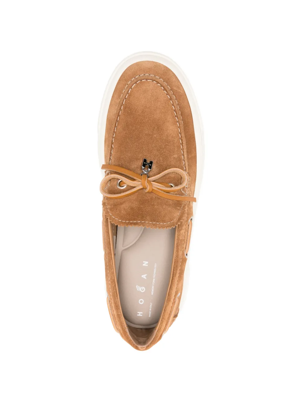 Hogan Suède loafers Beige