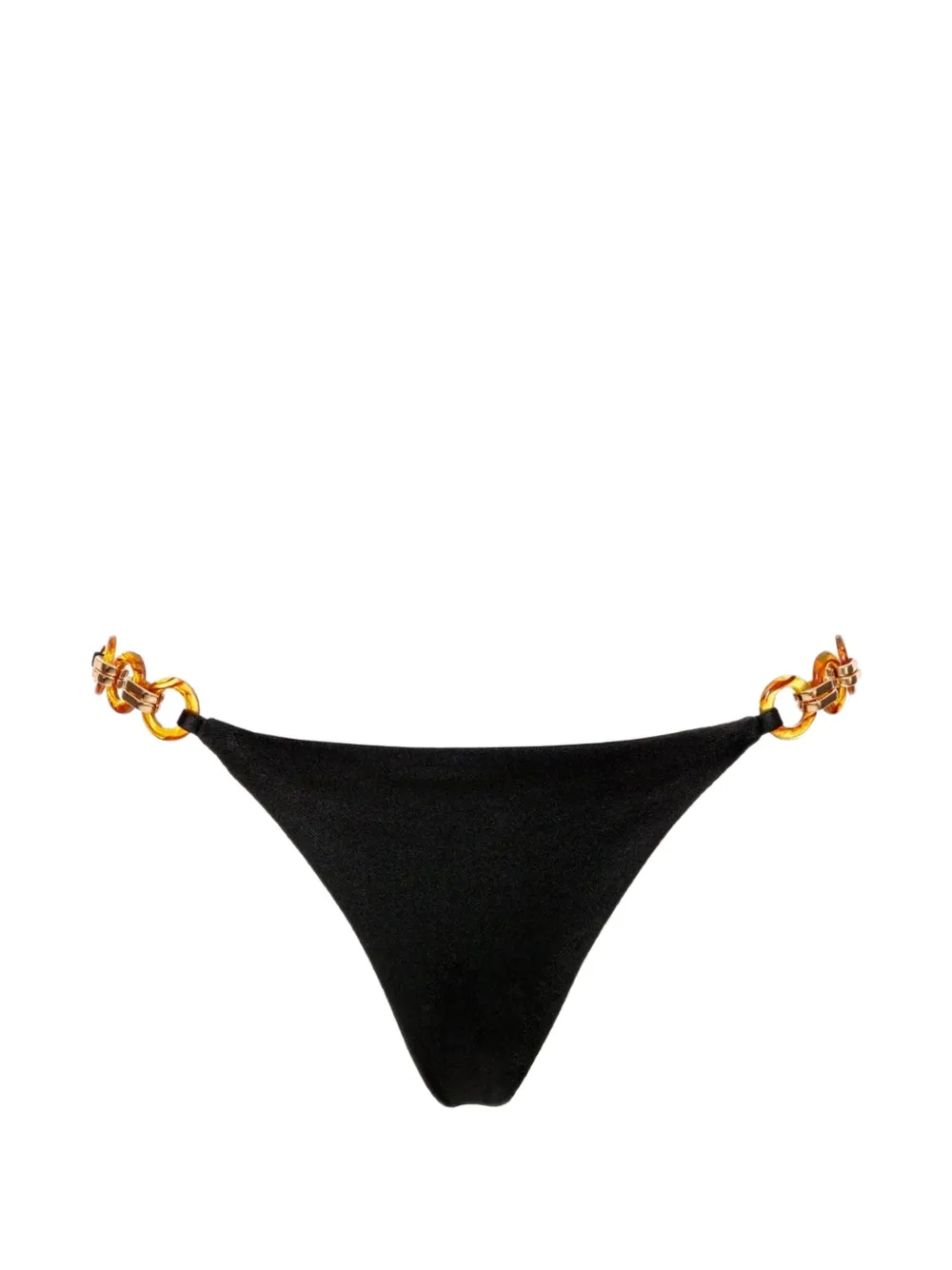 Agua Bendita Maice ring-strap bikini bottom - Nero
