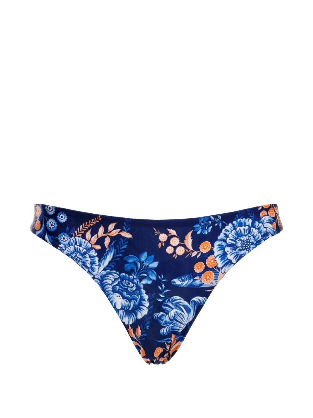  Agua Bendita Ilu Reversible Bikini Bottom - White 