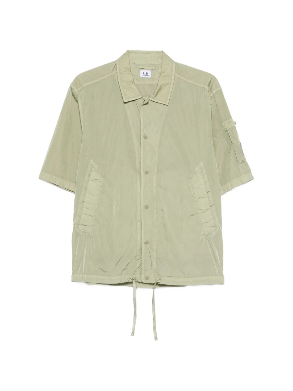 C.P. Company Chrome-R drawstring shirt - Grün