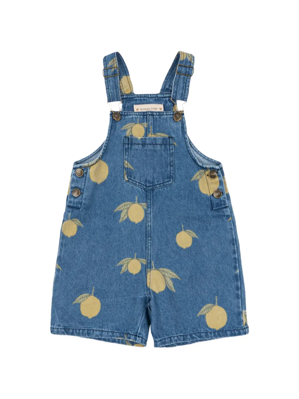 Konges Sløjd Magot lemon print shorts - Blau