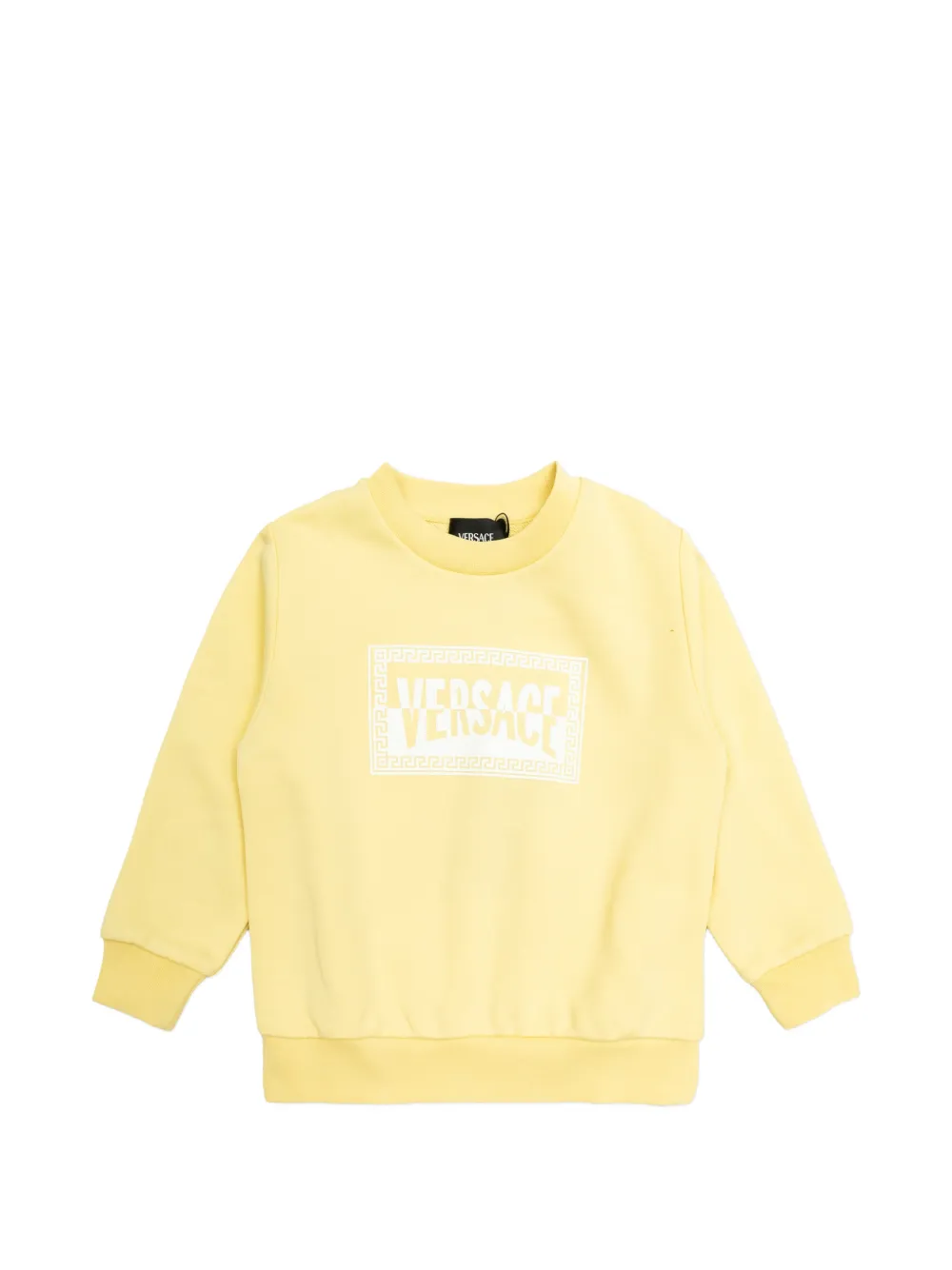 Versace Kids logo sweatshirt - Giallo