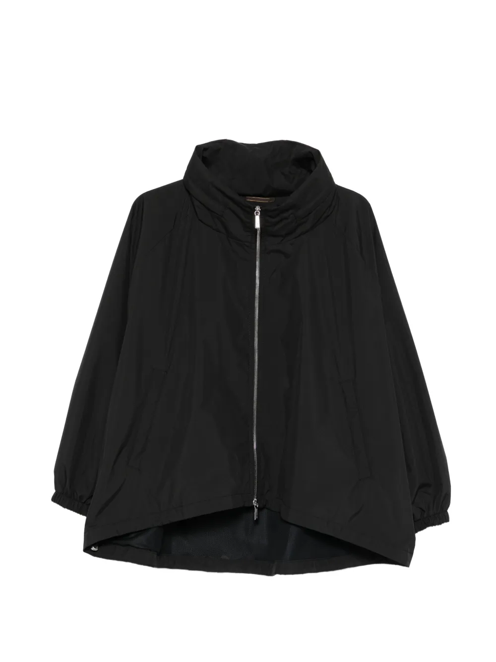 Moorer Lehua funnel-neck zip jacket - Nero