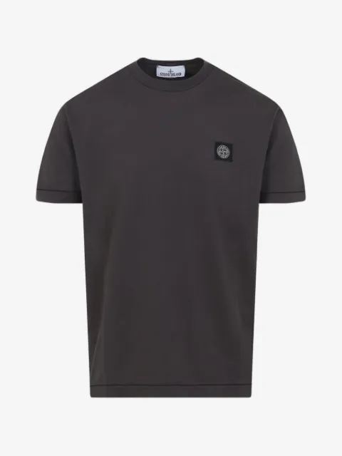 Stone Island 2100027 60/2 cotton jersey T-shirt slim-fit with Compass patch