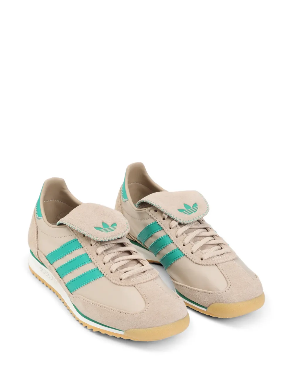 adidas SL 72 low-top sneakers met strepen Beige