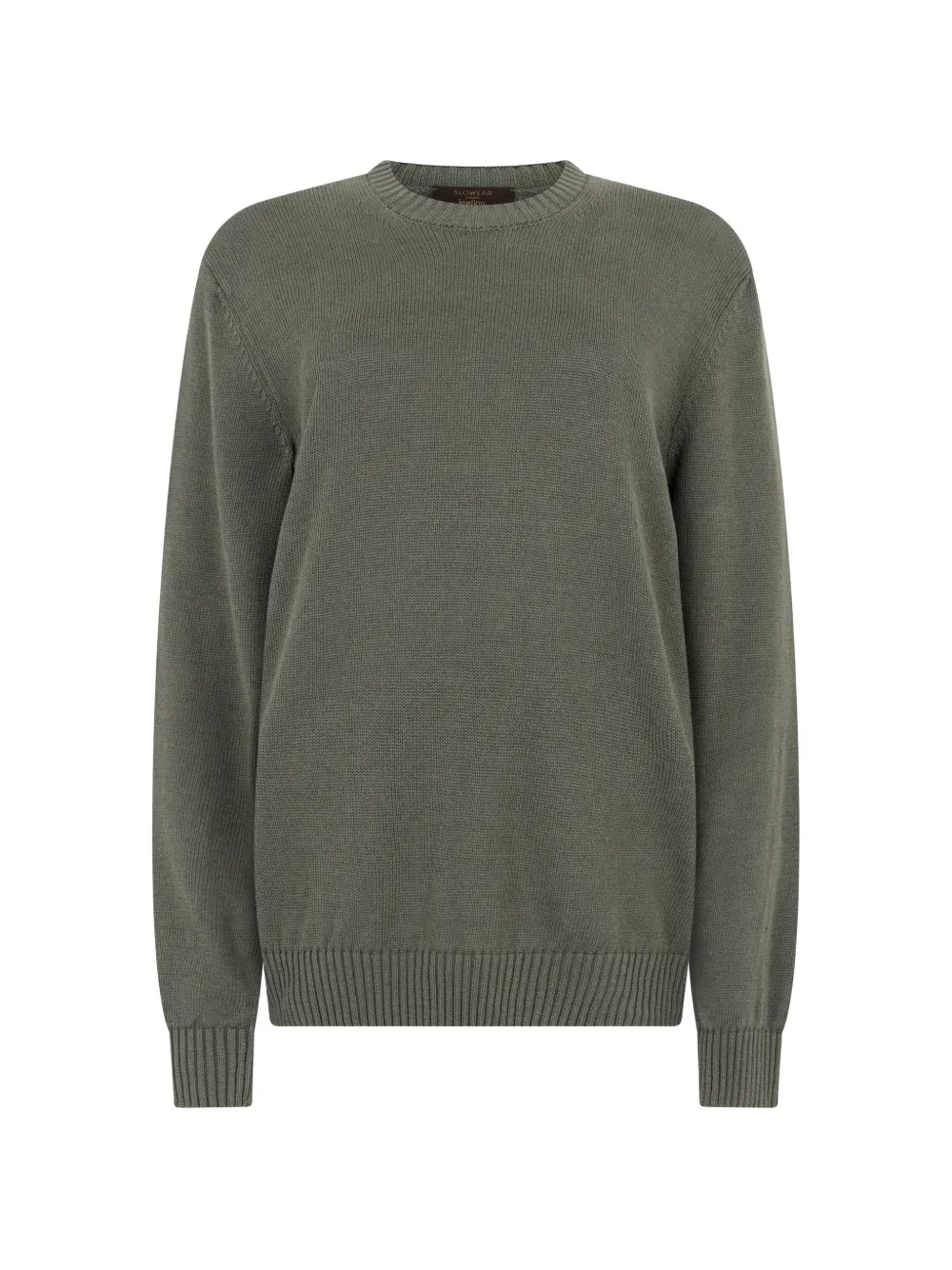 slowear slim-fit sweater - Verde