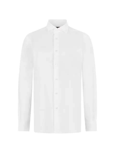 slowear slim-fit oxford shirt