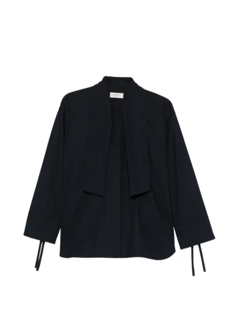 Agnona camisa con detalle de moño y botones