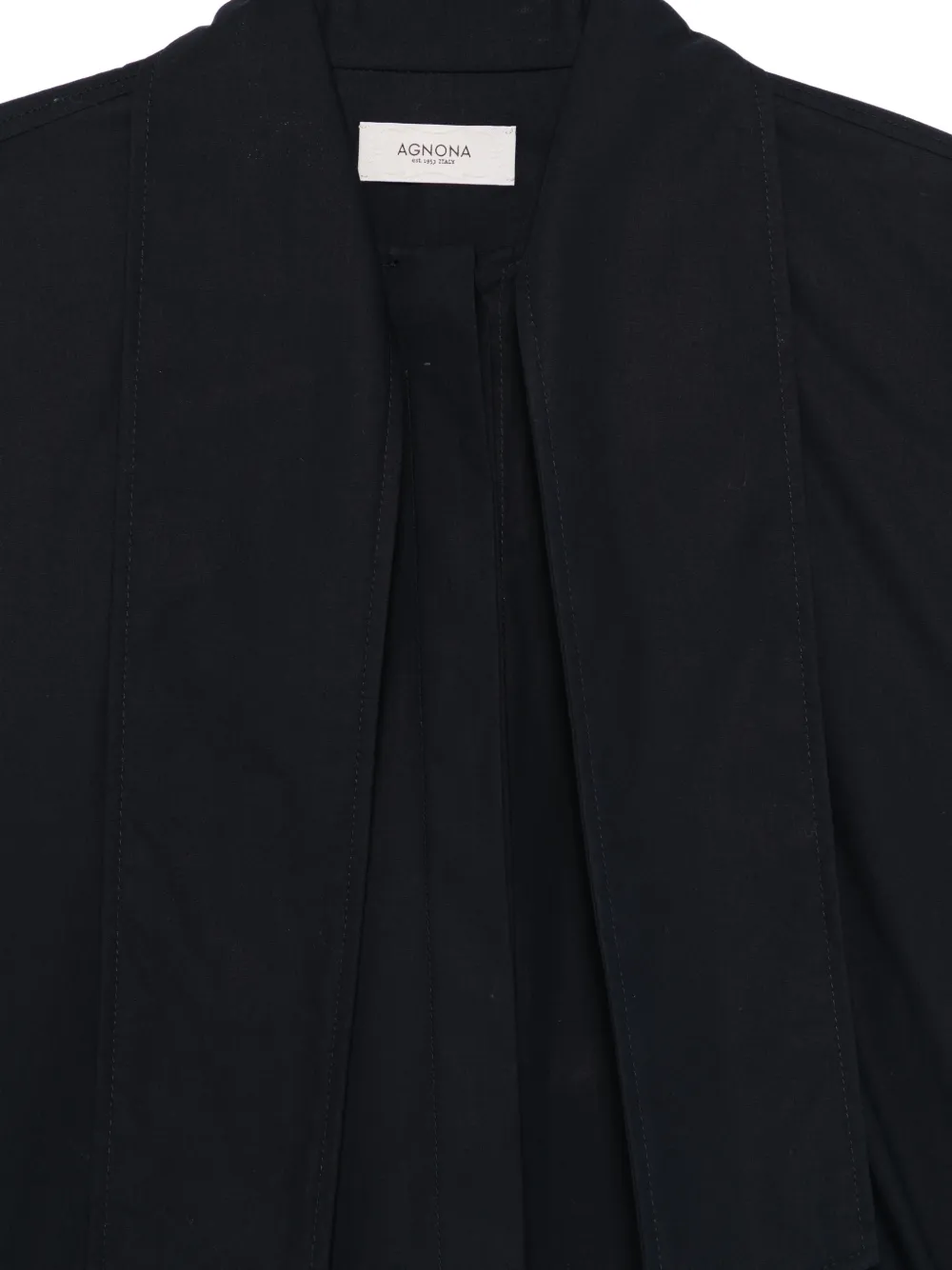  Agnona Camisa Con Botones - Azul 