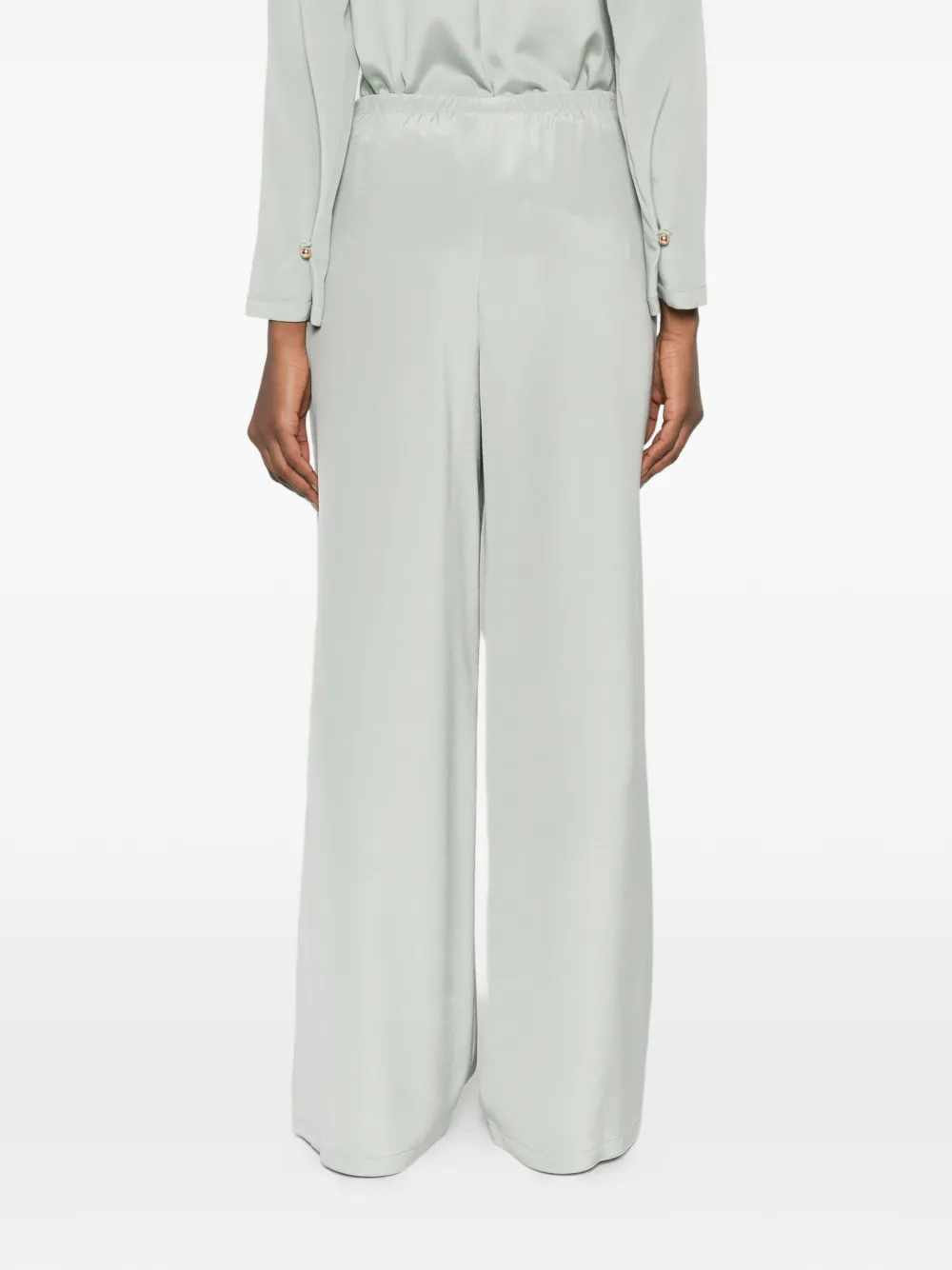 Wide-Leg Cut Palazzo Pants