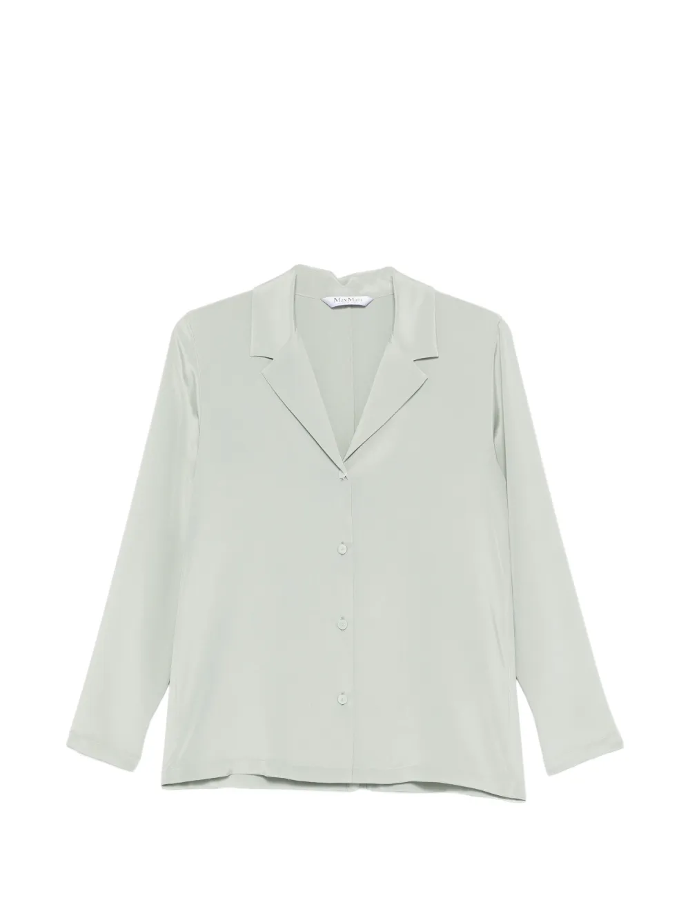 Max Mara collared buttoned shirt - Green