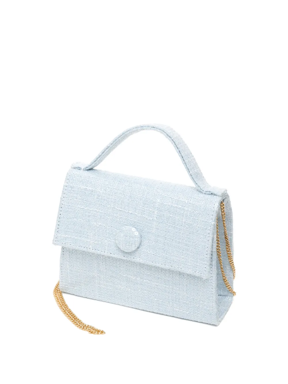 Mi Mi Sol button chain bag - Blu
