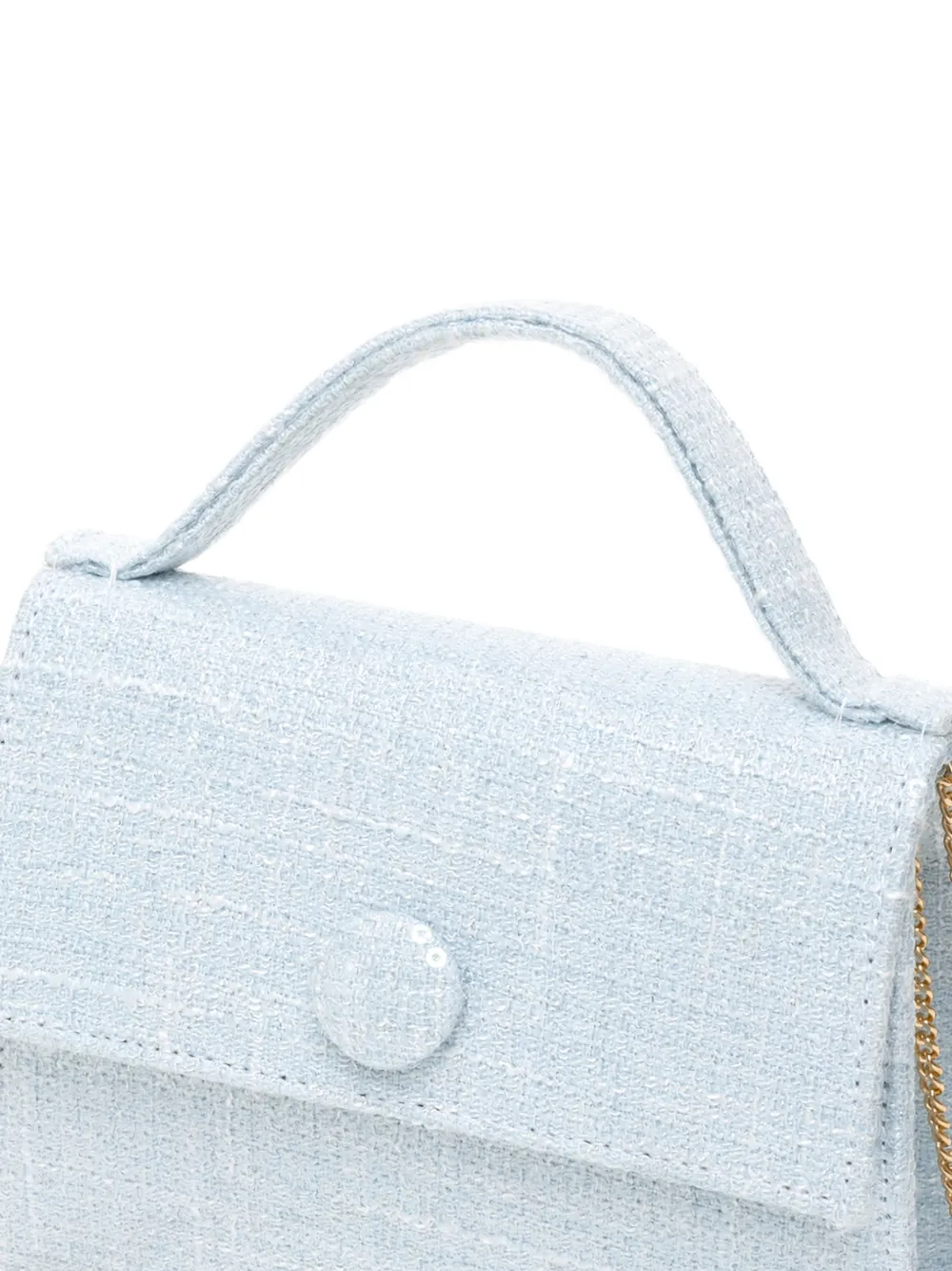 Mi Mi Sol Button Chain Bag - Blue 