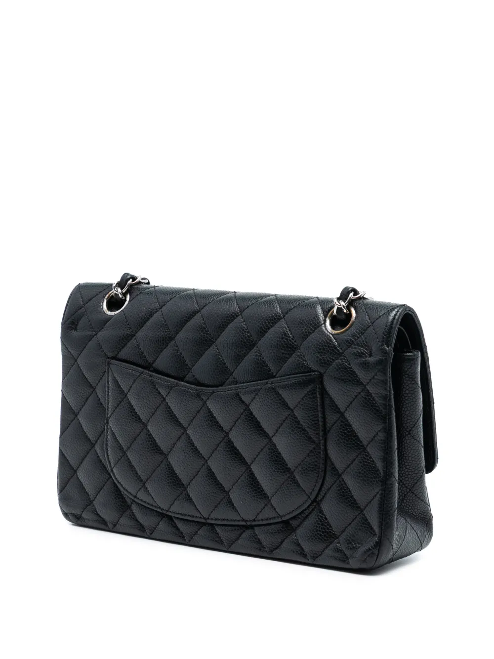 2008-2009 Medium Classic Caviar Double Flap Shoulder Bag