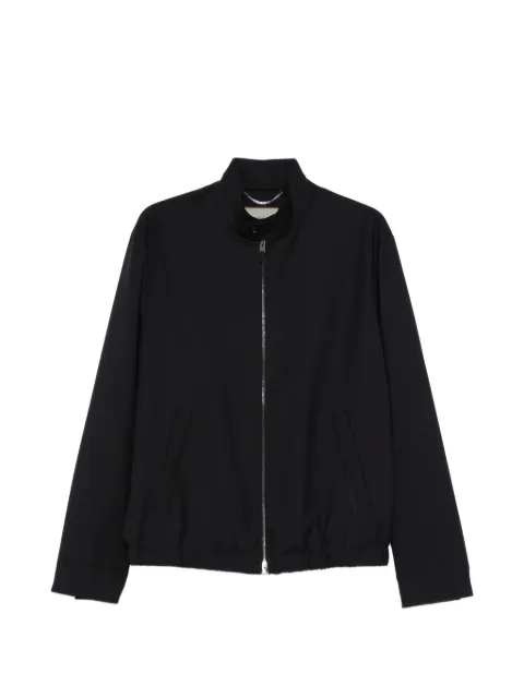 Canali zip-up bomber jacket