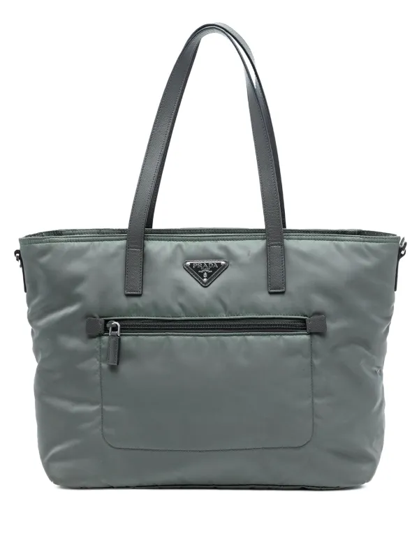Prada Pre-Owned 2013-2025 テスート ジップトップ コンバーティブル