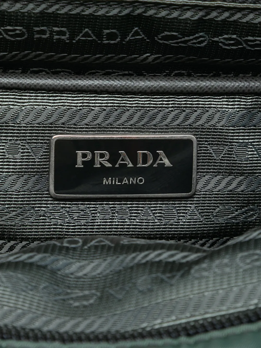 Prada Pre-Owned 2013-2025 Tessuto Zip Top Convertible Tote Satchel