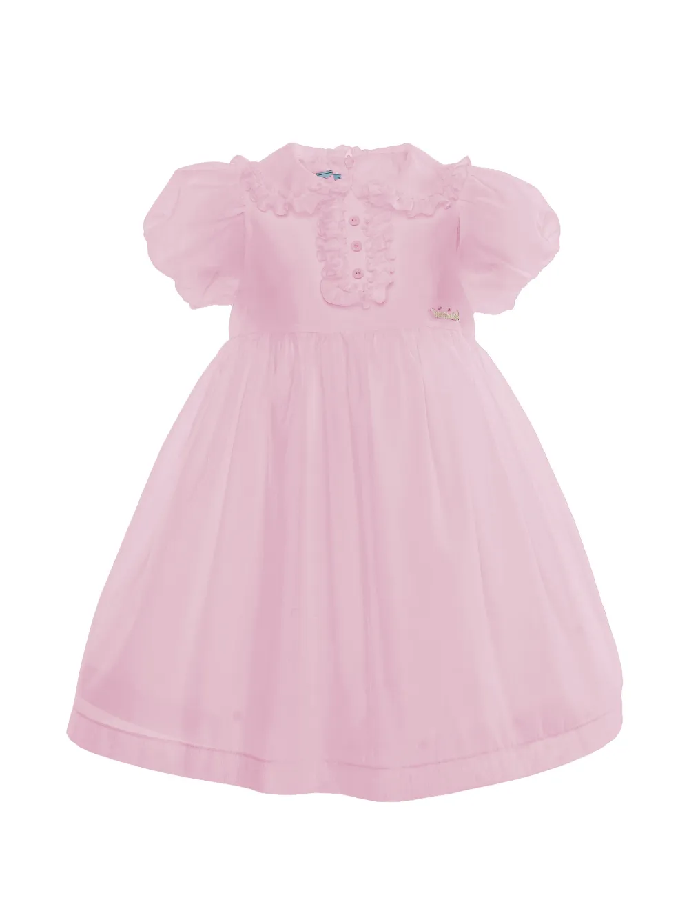 Mi Mi Sol ruffled dress - Pink