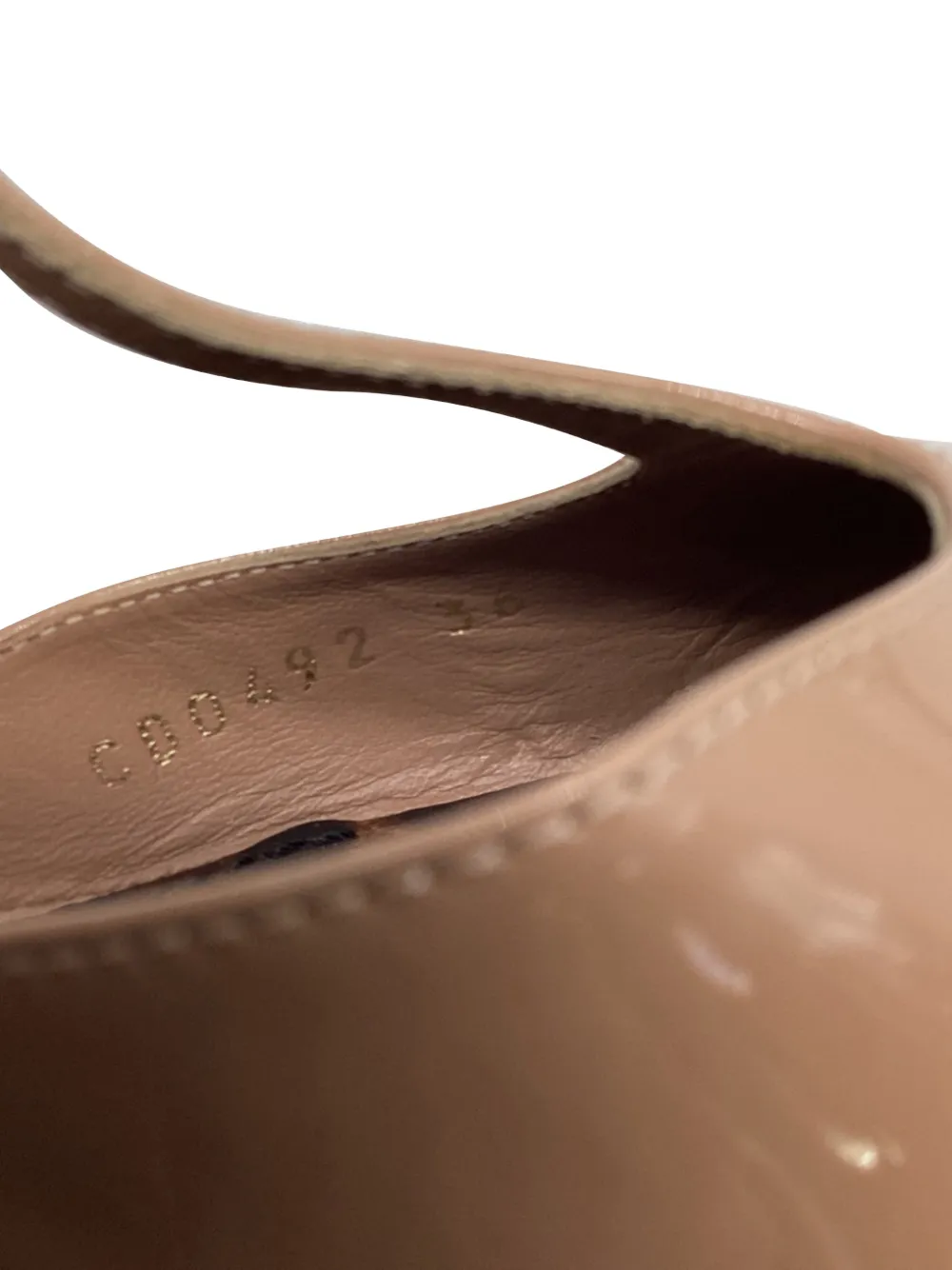 T-Bar Leather Pumps