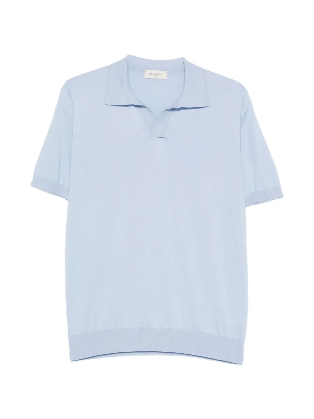 Piacenza Cashmere short-sleeve T-shirt - Blu