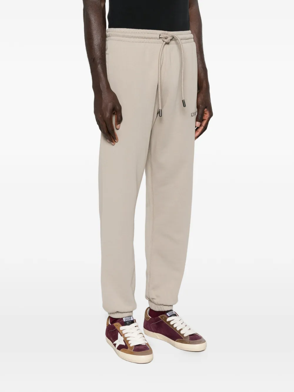Off-White Trainingsbroek met trekkoord Beige