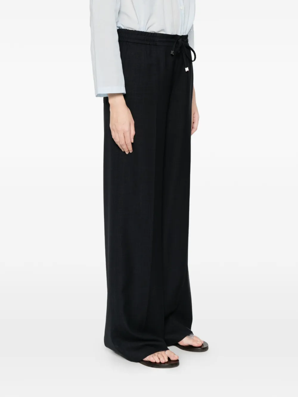  Berwich Drawstring Trousers - Black 