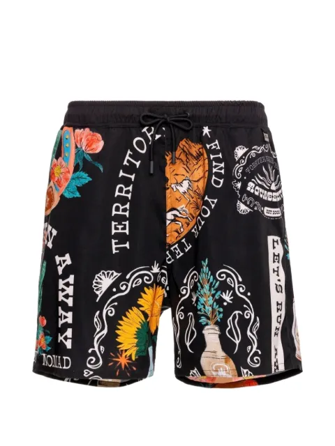 Agua Bendita Joe printed swim shorts