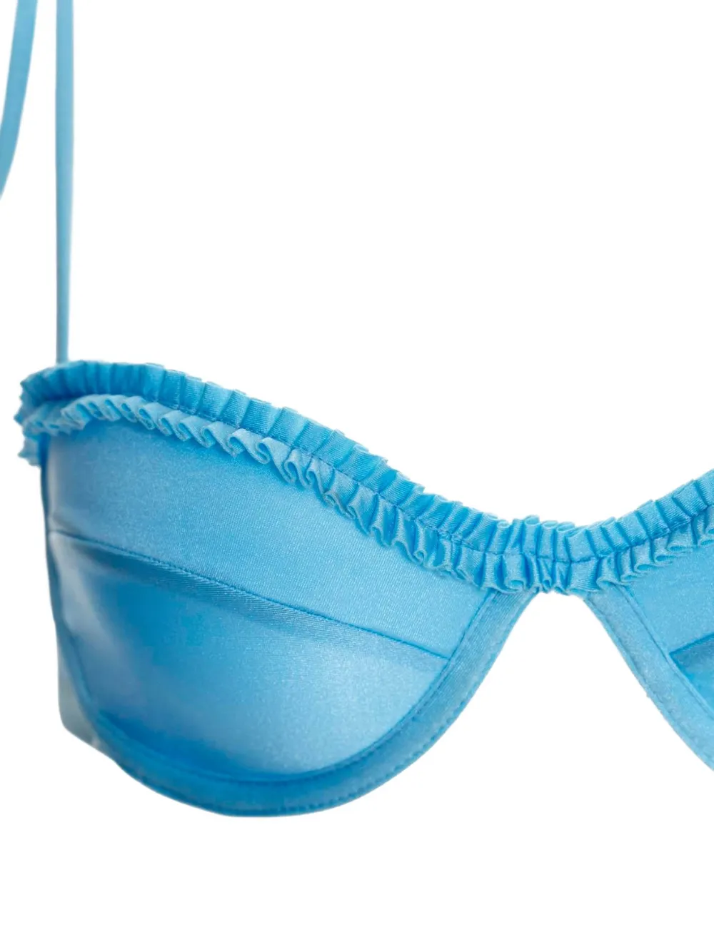  Agua Bendita Madelyn Bikini Top - Blue 