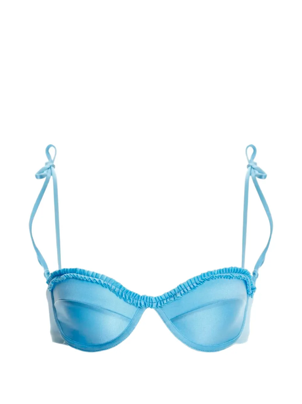 Agua Bendita Madelyn bikini top - Blu