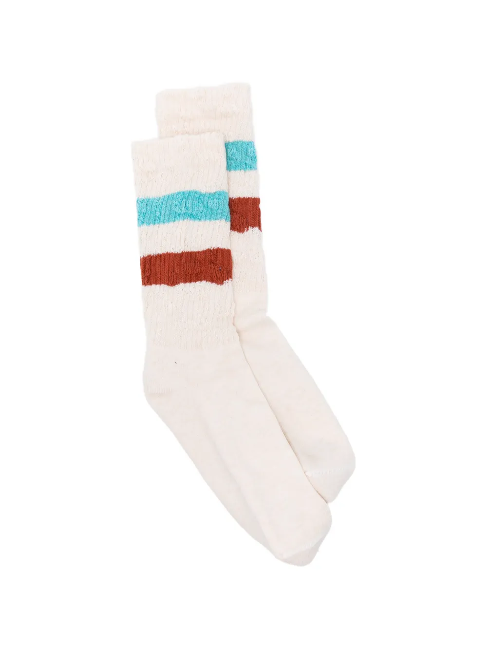 Golden Goose striped socks - Toni neutri