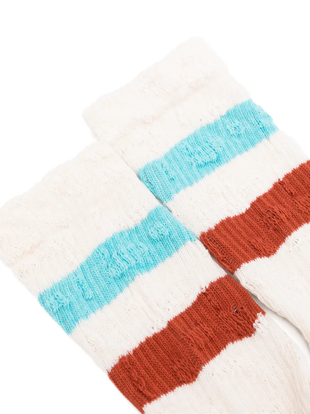  Golden Goose Striped Socks - Neutrals 