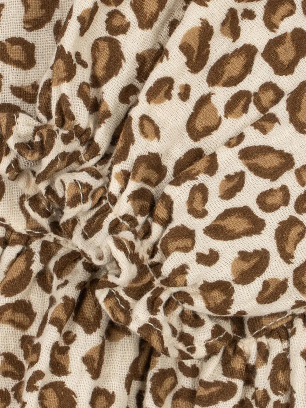 Konges Sløjd Coco jurk met luipaardprint Beige