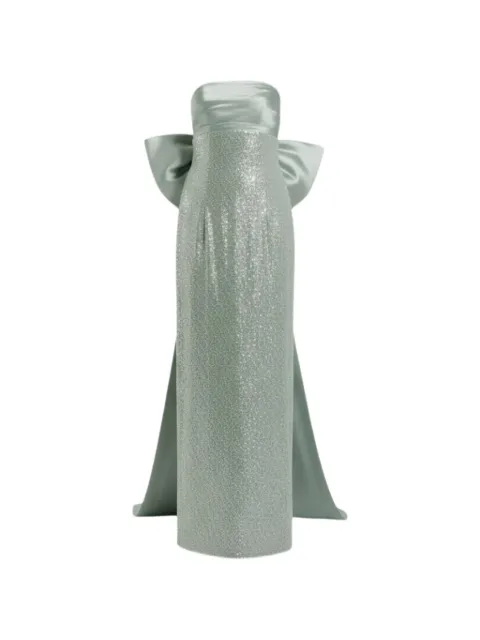 Mac Duggal robe-bustier à détail de nœud