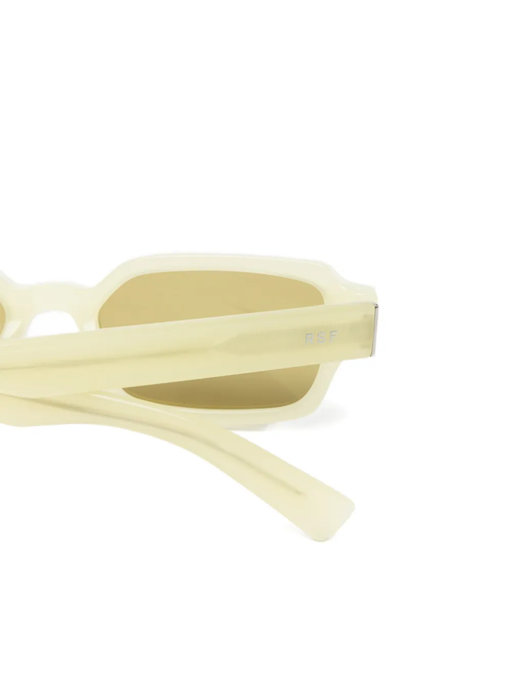  Retrosuperfuture Carino Rectangle-frame Sunglasses - Neutrals 