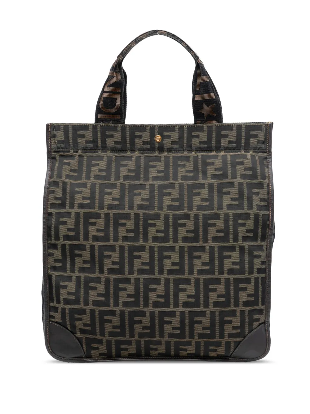 Fendi Pre-Owned Borsa tote Shopping in tela con motivo Zucca 2021-2025 - Marrone