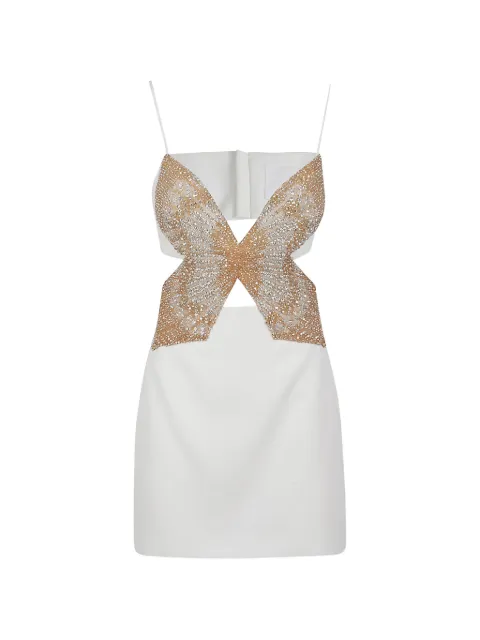 Costarellos Zilia crystal-embellishment mini dress