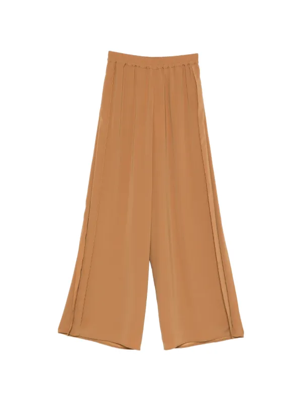 新品タグ付 マックスマーラ イタリア製 ワイドパンツ キャメルベージュ Max Mara Mxmzero パンツ | ブラウン | FARFETCH JP