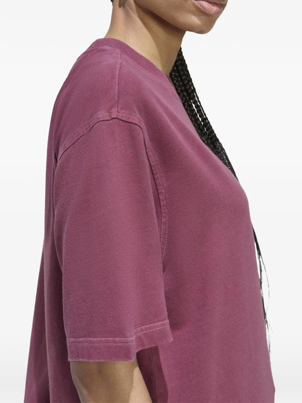adidas T-shirt met logo Rood