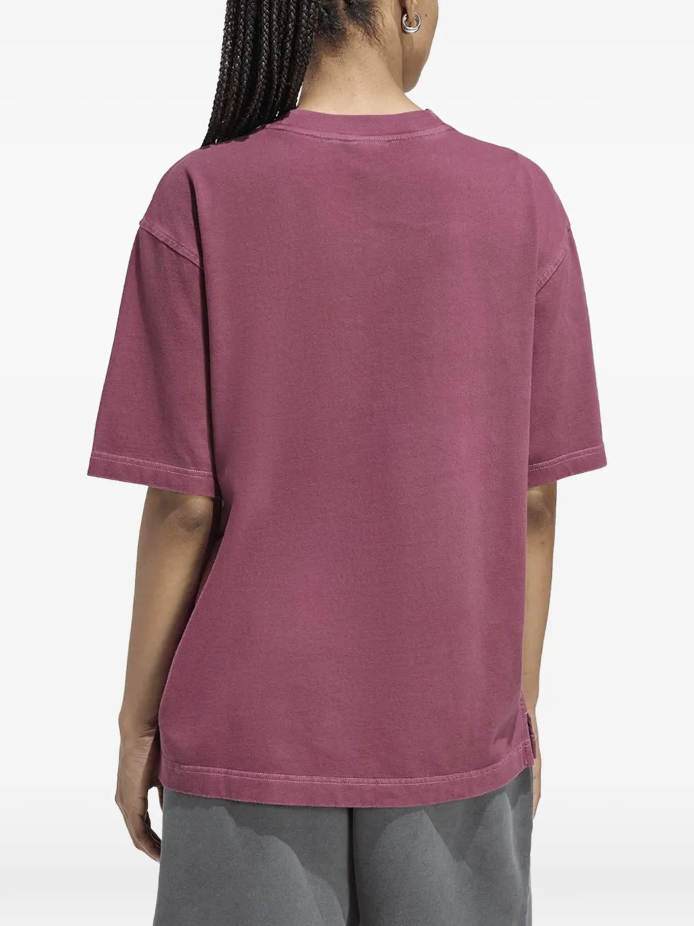 adidas T-shirt met logo Rood