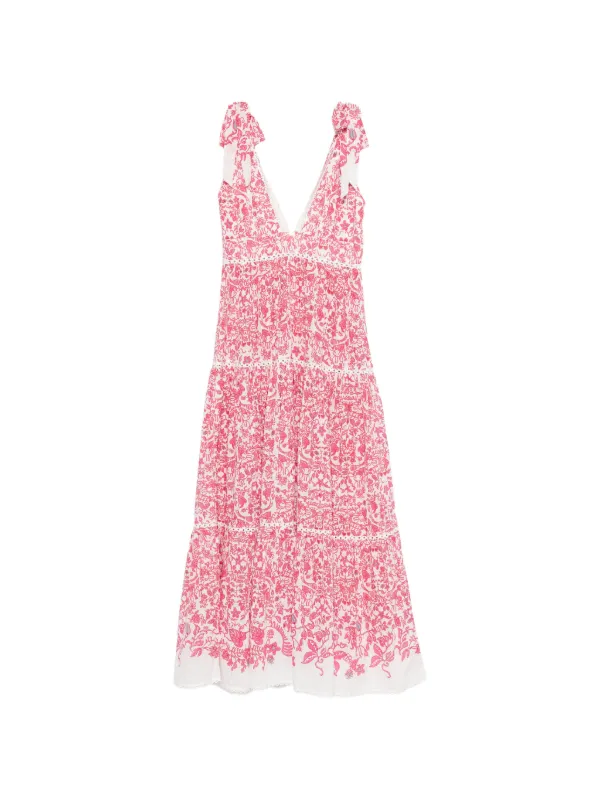 coco blanc maxi dress Striped Terry Towel Maxi Dress