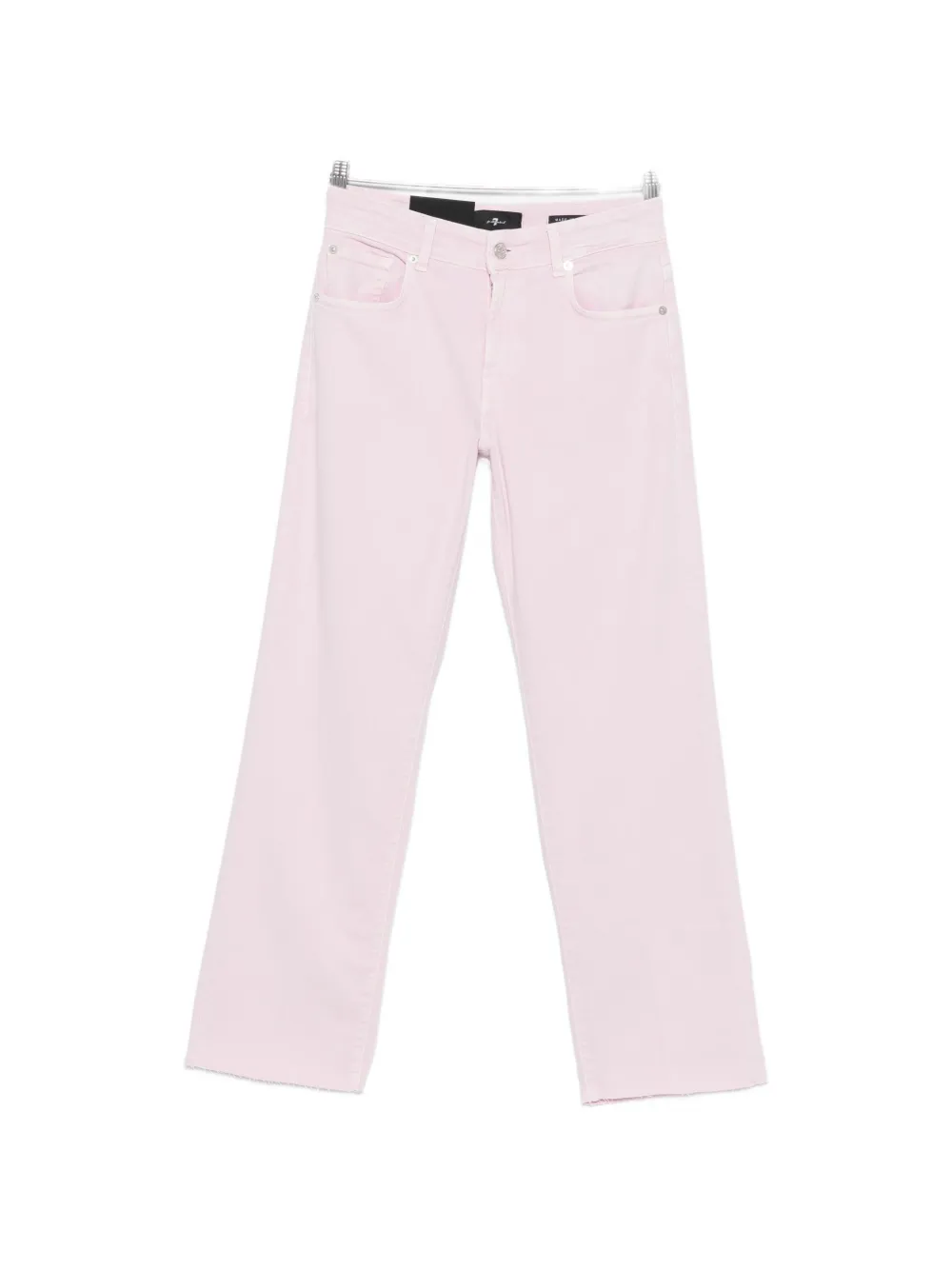 7 For All Mankind button-fastening jeans - Rosa