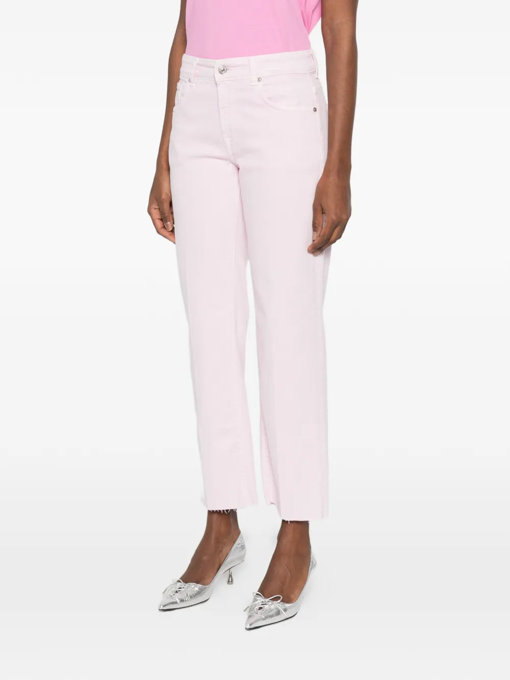  7 For All Mankind Button-fastening Jeans - Pink 