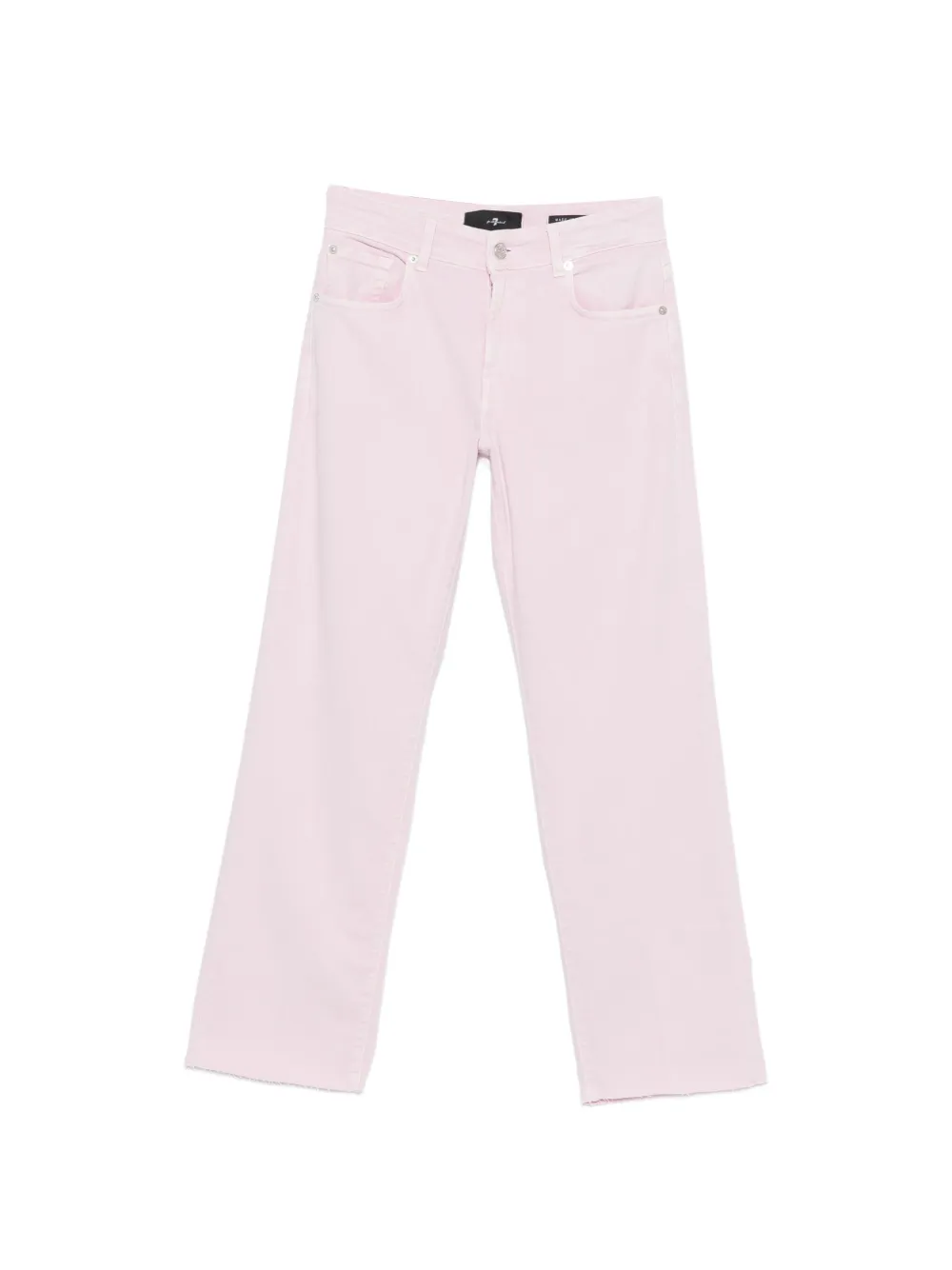 7 For All Mankind button-fastening jeans - Rosa