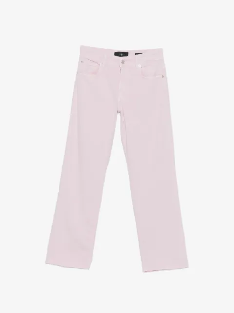 7 For All Mankind button-fastening jeans
