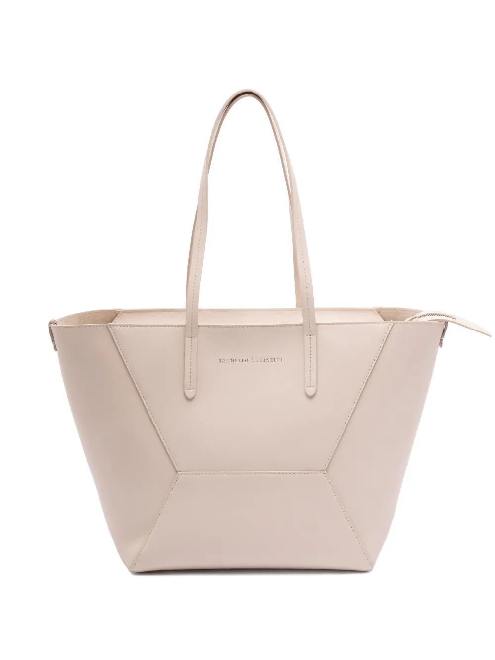 Brunello Cucinelli BC Duo zip-fastening tote bag - Toni neutri