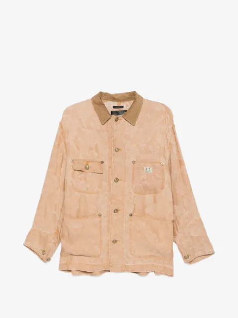 R13 floral corduroy oversized jacket